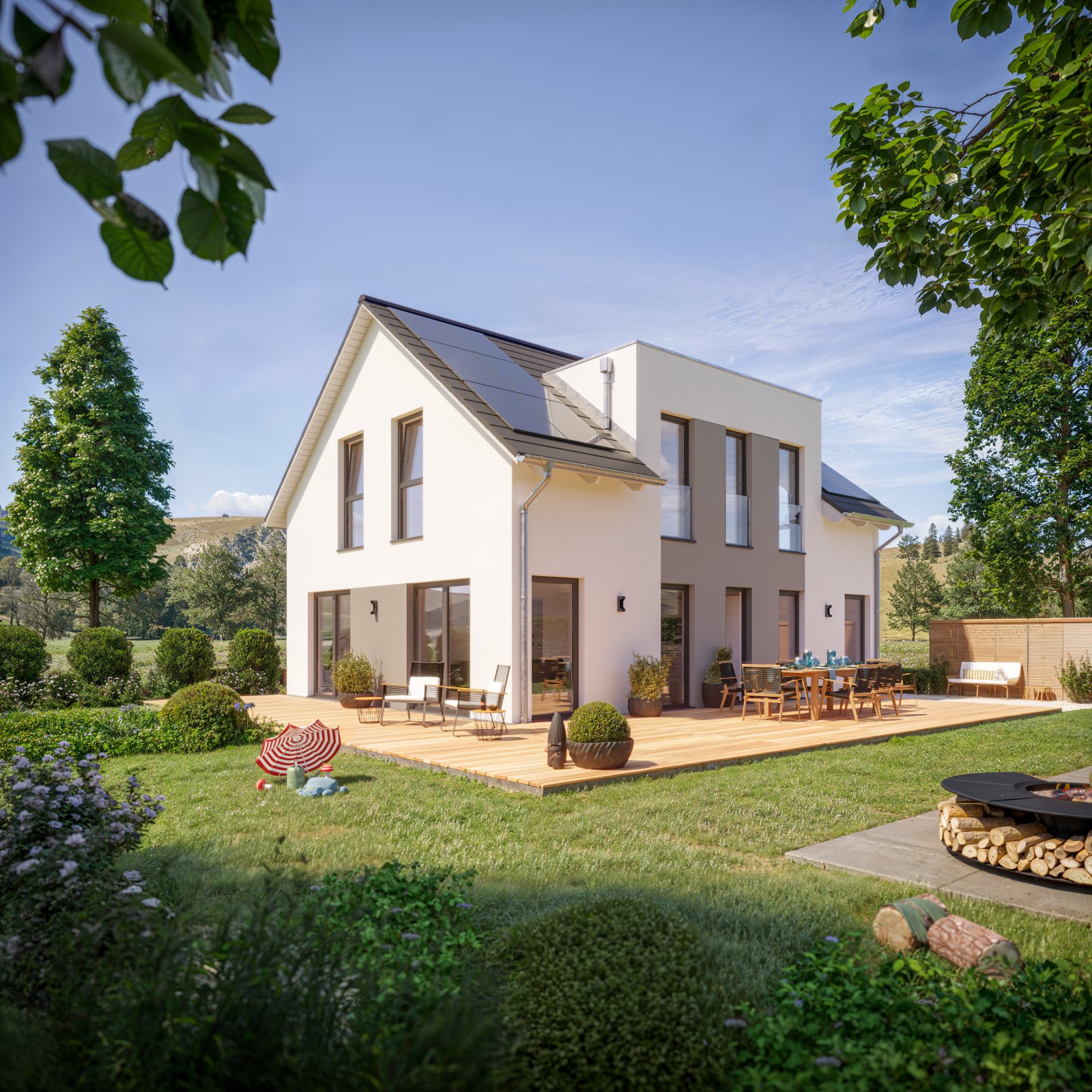 Traumhaus mit Grundstück inklusiver Photovoltaikanlage